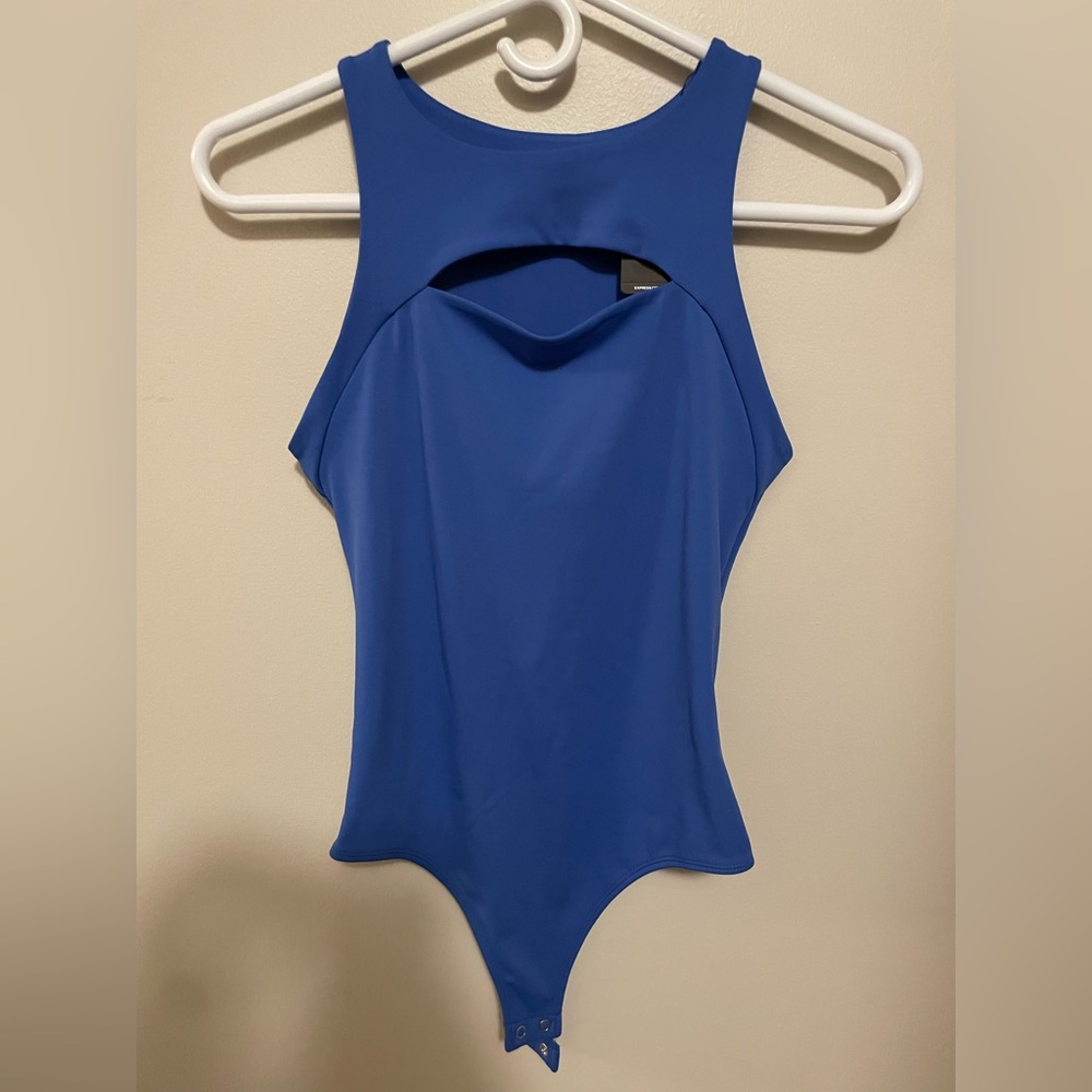 Express Royal Blue Sleeveless Top